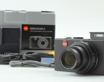 Neuwertig in Originalverpackung] Leica D-Lux 3 10,0 MP Schwarze Digitalkompaktkamera aus Japan