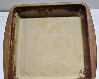 Pampered Chef Family Heritage Stoneware Square Baker