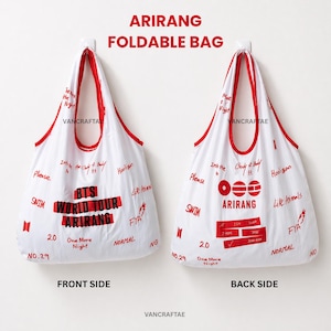 Bts Foldable Tote - Etsy