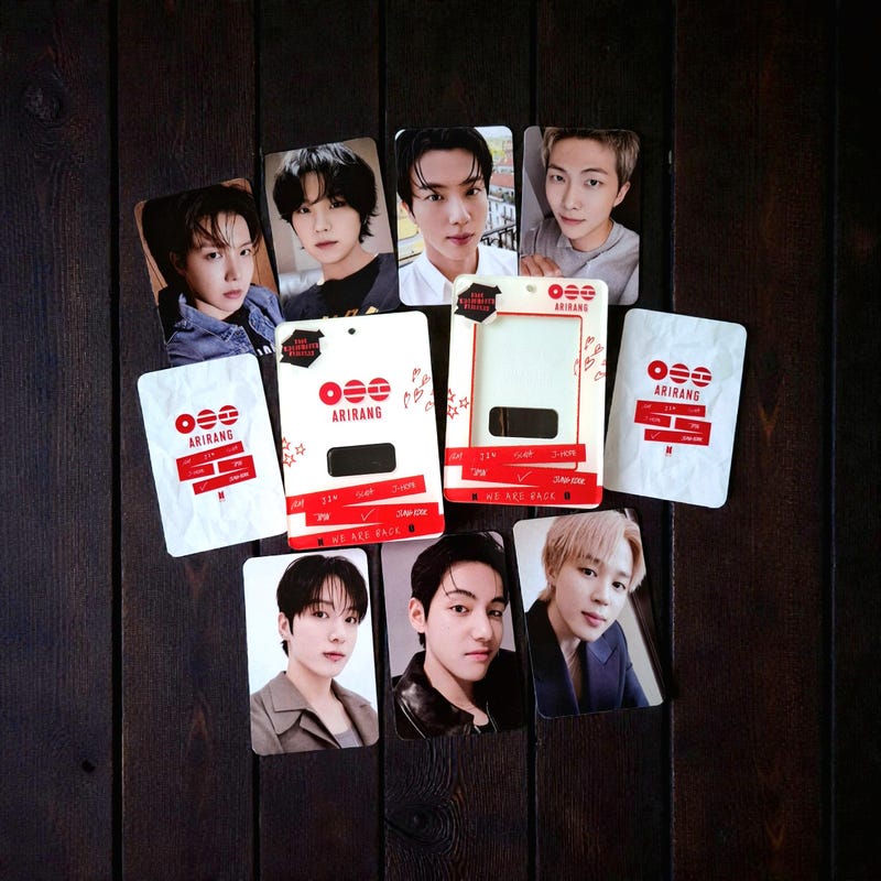 Bts Photocards Arirang - Etsy
