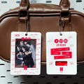 ARIRANG Red Edition Kpop Photocard Holder – Tracklist Design Acrylic ID Case - Fan Merch Gift product logo