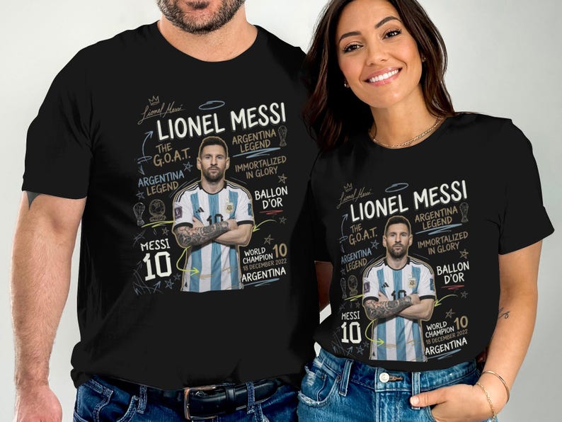 Messi PNG Shirt Design, Lionel Messi Comic Sublimation, Soccer Graphic Tee, Instant Download