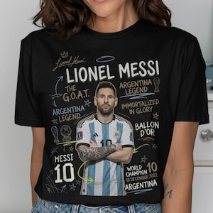 Messi PNG Shirt Design, Lionel Messi Comic Sublimation, Soccer Graphic Tee, Instant Download