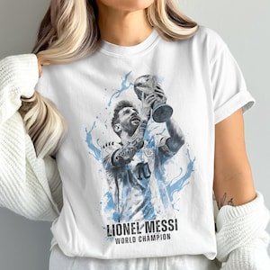 Messi PNG Shirt Design, Lionel Messi Comic Sublimation, Soccer Graphic Tee, Instant Download