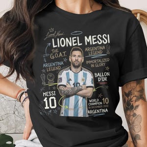 Messi PNG Shirt Design, Lionel Messi Comic Sublimation, Soccer Graphic Tee, Instant Download