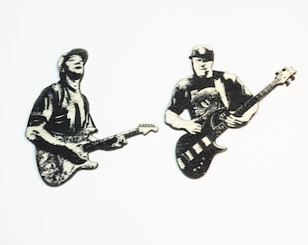 Slightly Stoopid Hat Pin, Laser Engraved Birch Wood, Black and Birch finish