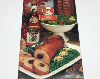 Cooking with Mr Boston, Alcohol Cookbook booklet , 1980