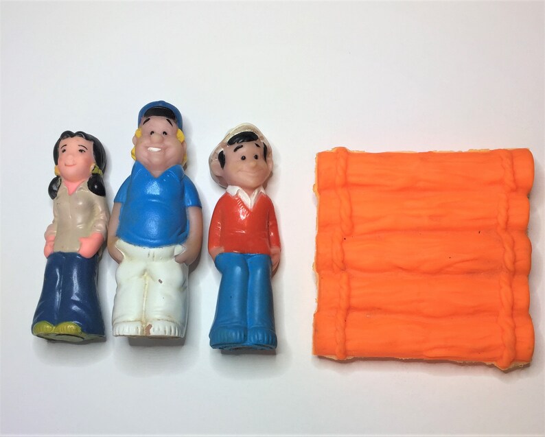 1977 Filmation Gilligan's Island Figures Gilligan Skipper Etsy