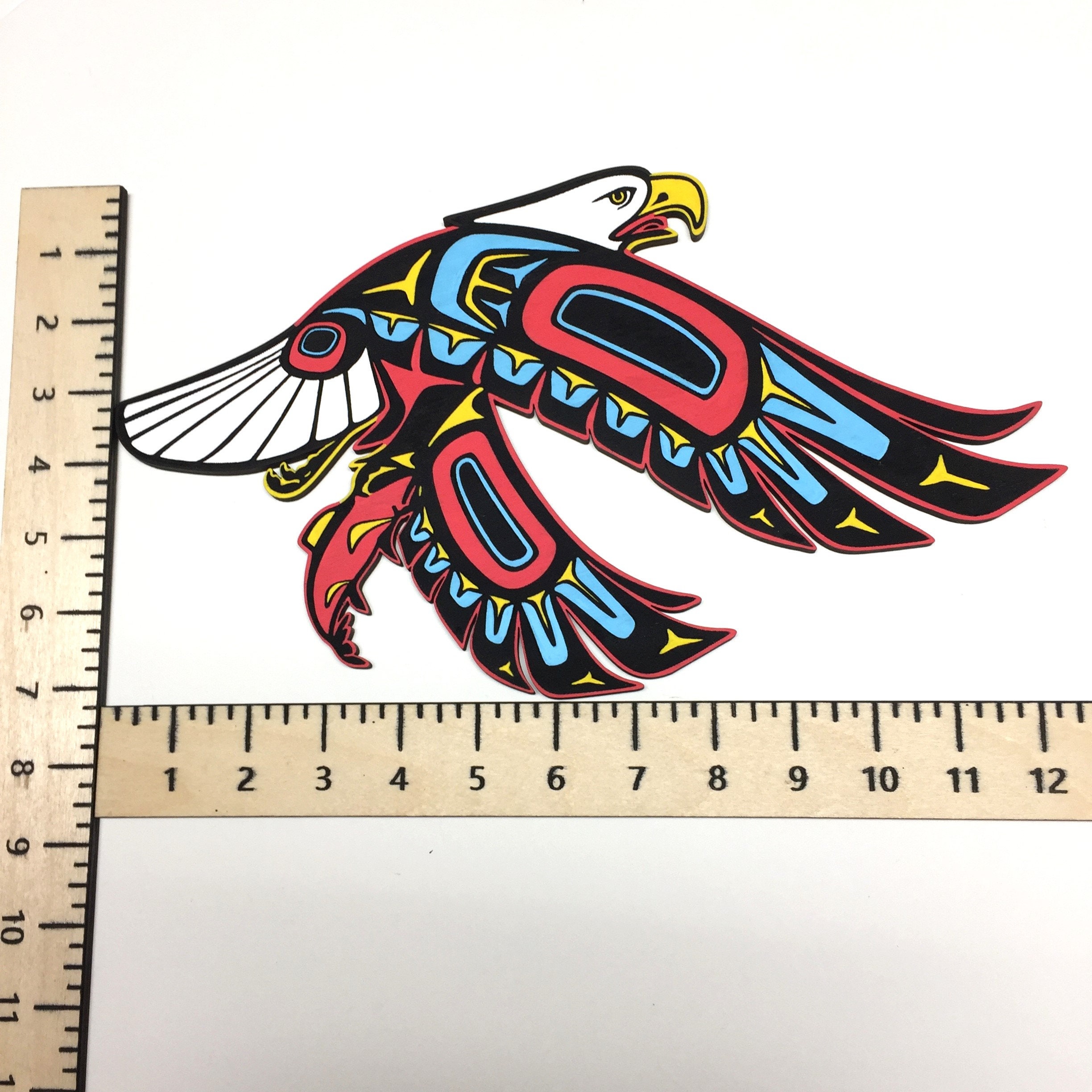 Native American Bald Eagle Wall Art - Etsy