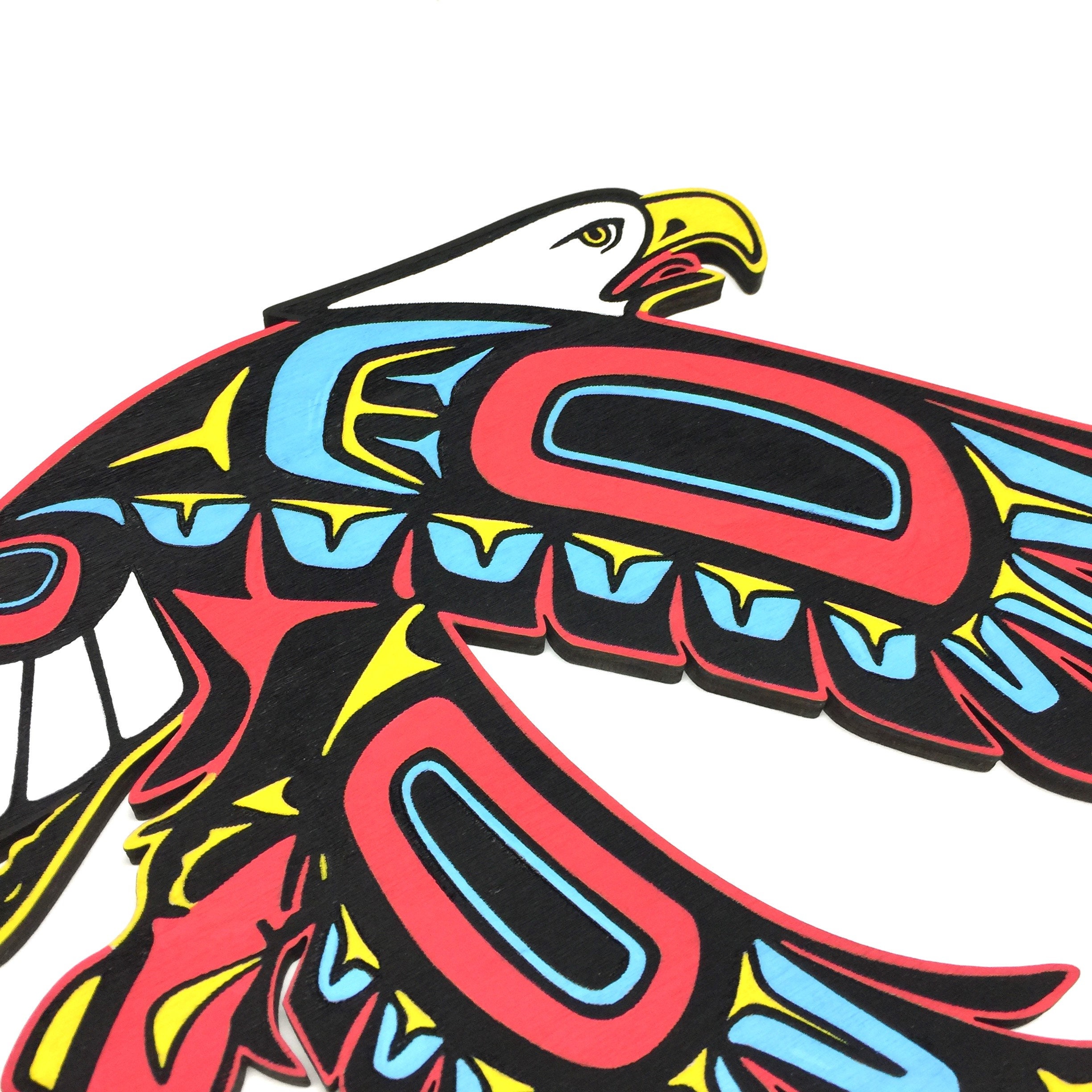 Native American Bald Eagle Wall Art - Etsy