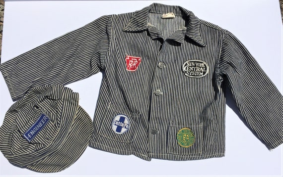 Real Texan Engineer Vintage Kids 3 pc set 1950's - image 2