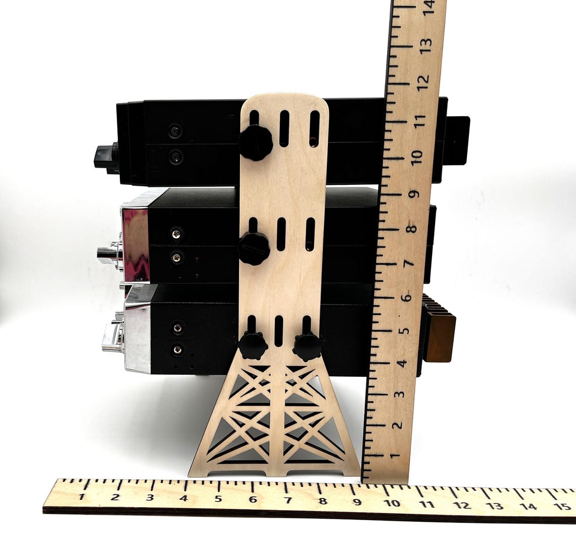 Ham CB Mobile Radio Desktop Stand Set for Using Your Mobile Radios on ...