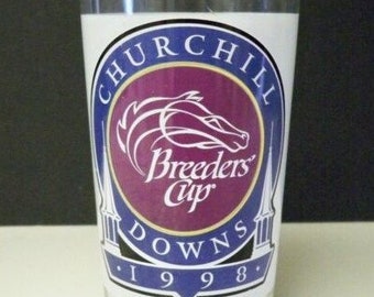 1988 Official Breeders Cup Race Glass. First Year - Etsy