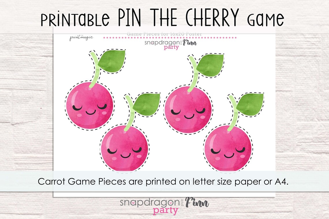 Ice Cream Shop Party Printable Party Game 4 Sizes Ice - Etsy India