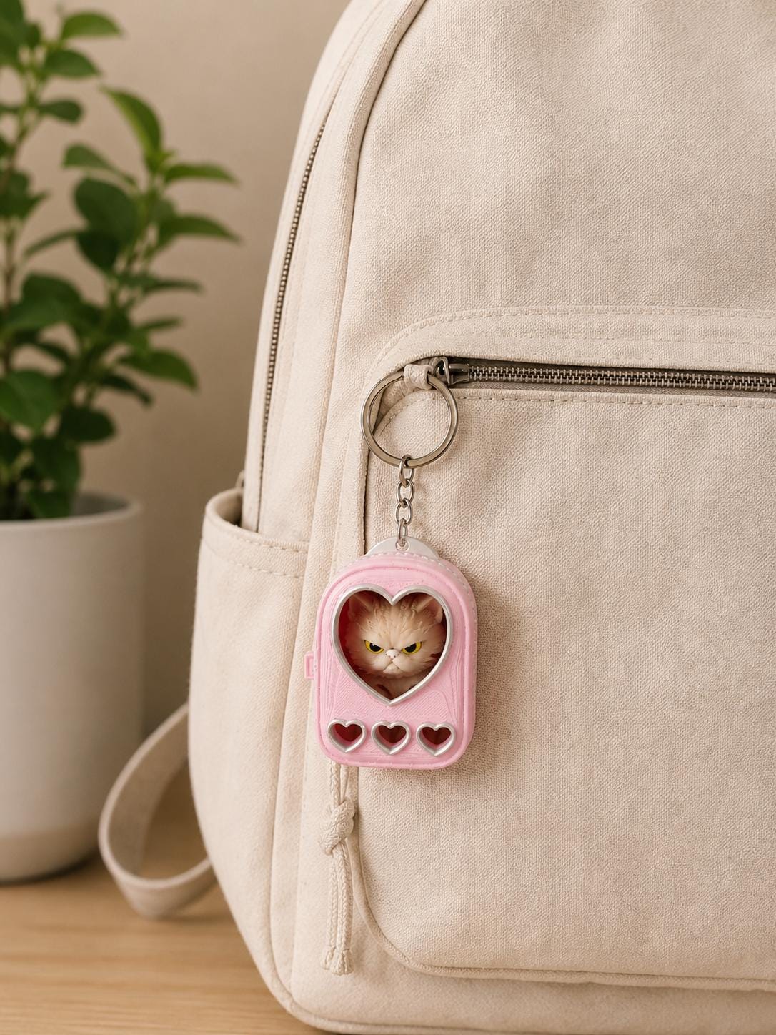 Wiggly Cat Backpack Keychains – Removable Articulated Kitty Fidget - Etsy