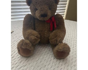 Vintage 1983 Gund Collectors Classics Limited Edition Brown Teddy Bear 13 Inch