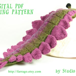 Anomalocaris Knit Toy Pattern, Prehistoric Primordial Beast Softie, Knit Amigurumi Pattern PDF Instant Digital Download image 4