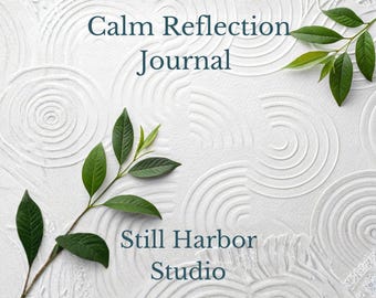 Perimenopause Reflection Journal | Mood Awareness & Gentle Guided Prompts | Calm Nervous System Support (Printable PDF)