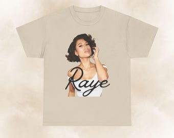 Raye Tour T-Shirt - 'This Tour May Contain New Music' - 100% Cotton