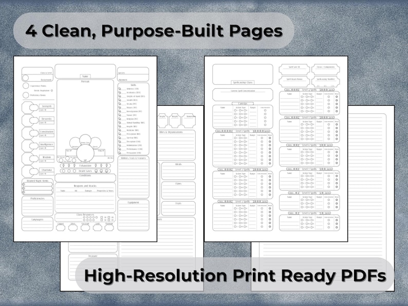Dnd Character Sheet 2024 2025 Printable Fillable PDF Beginner dnd-character-sheet-2024-2025-printable-fillable-pdf-beginner