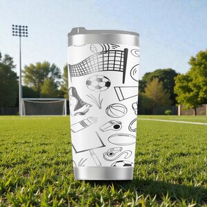Vaso deportivo Yeti Rambler de acero inoxidable con aislamiento y tapa MagSlider, 20 oz, ideal para todo tipo de deportes. imagen 5