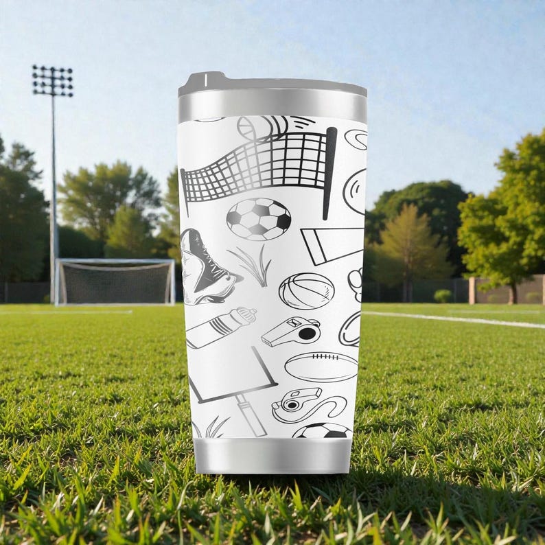 Vaso deportivo Yeti Rambler de acero inoxidable con aislamiento y tapa MagSlider, 20 oz, ideal para todo tipo de deportes. imagen 5