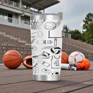 Vaso deportivo Yeti Rambler de acero inoxidable con aislamiento y tapa MagSlider, 20 oz, ideal para todo tipo de deportes. imagen 6