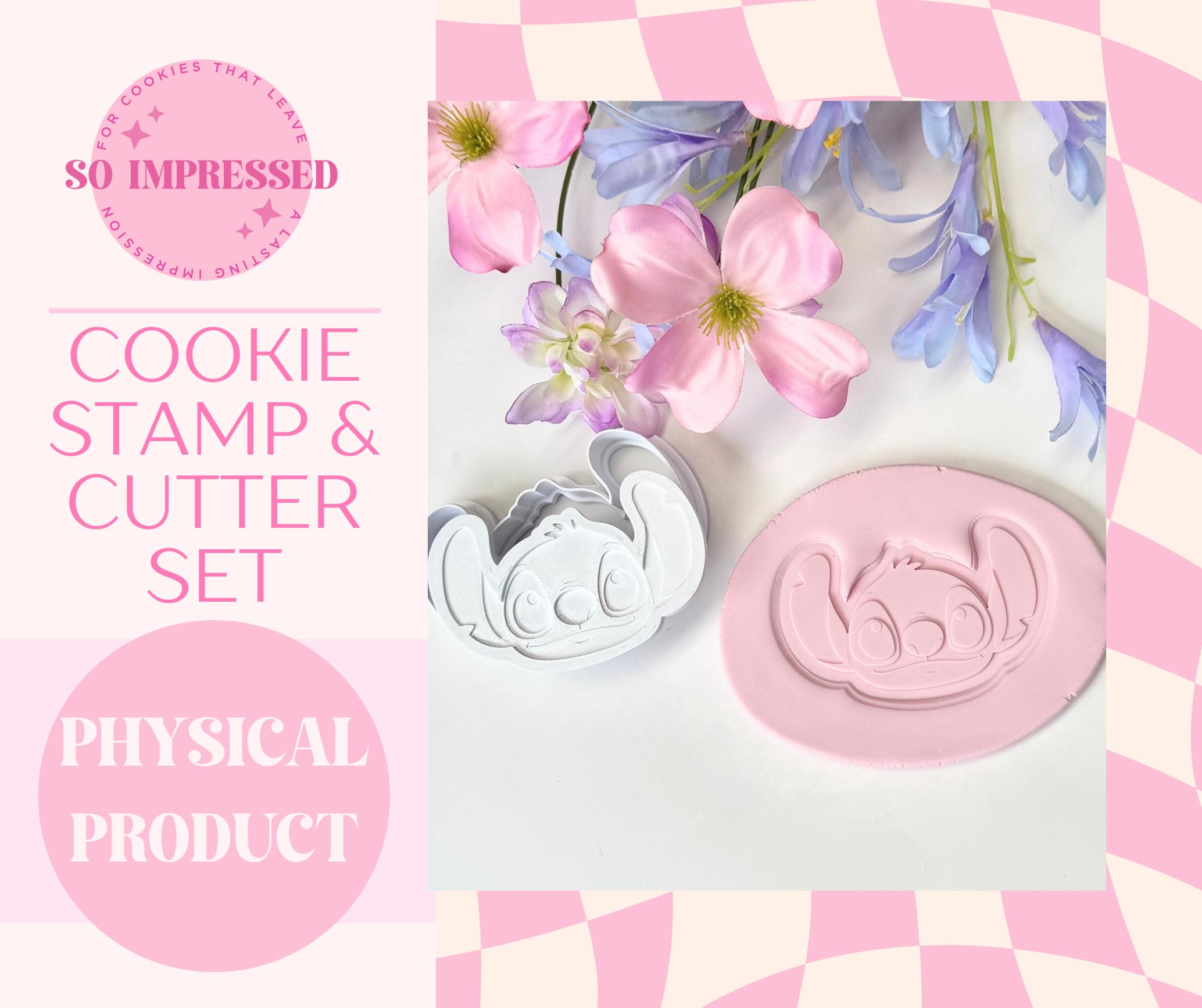 Blue Hawaiian Alien Cookie Cutter and Stamp SET - Etsy Australia
