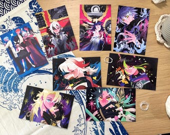 GENSHIN  |  Shiny Postcard  |  Small print 4x6  |  8 Designs