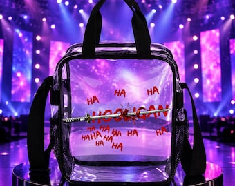 Custom ARIRANG Clear Concert Bag, BTS Stadium Approved Crossbody Purse (Waterproof PVC)