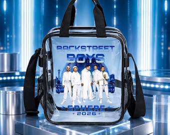 Backstreet Boys Millennium Tour 2026 Clear Stadium Bag (Waterproof PVC)