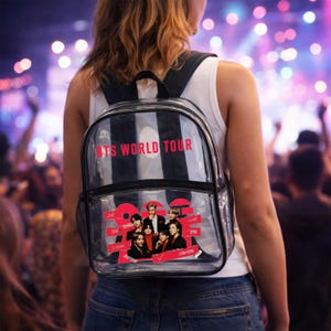cute black mini bts jungkook backpack Jungkook Backpack
