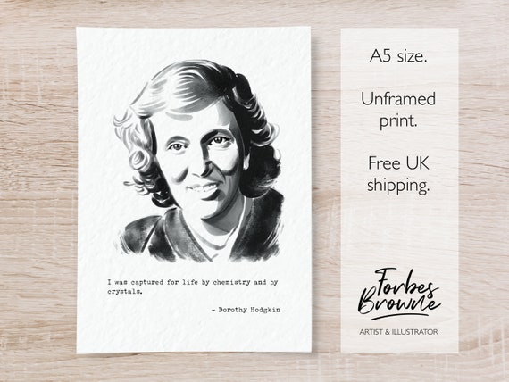 Dorothy Hodgkin Wissenschaft Zitat Kunstdruck A5 | Etsy