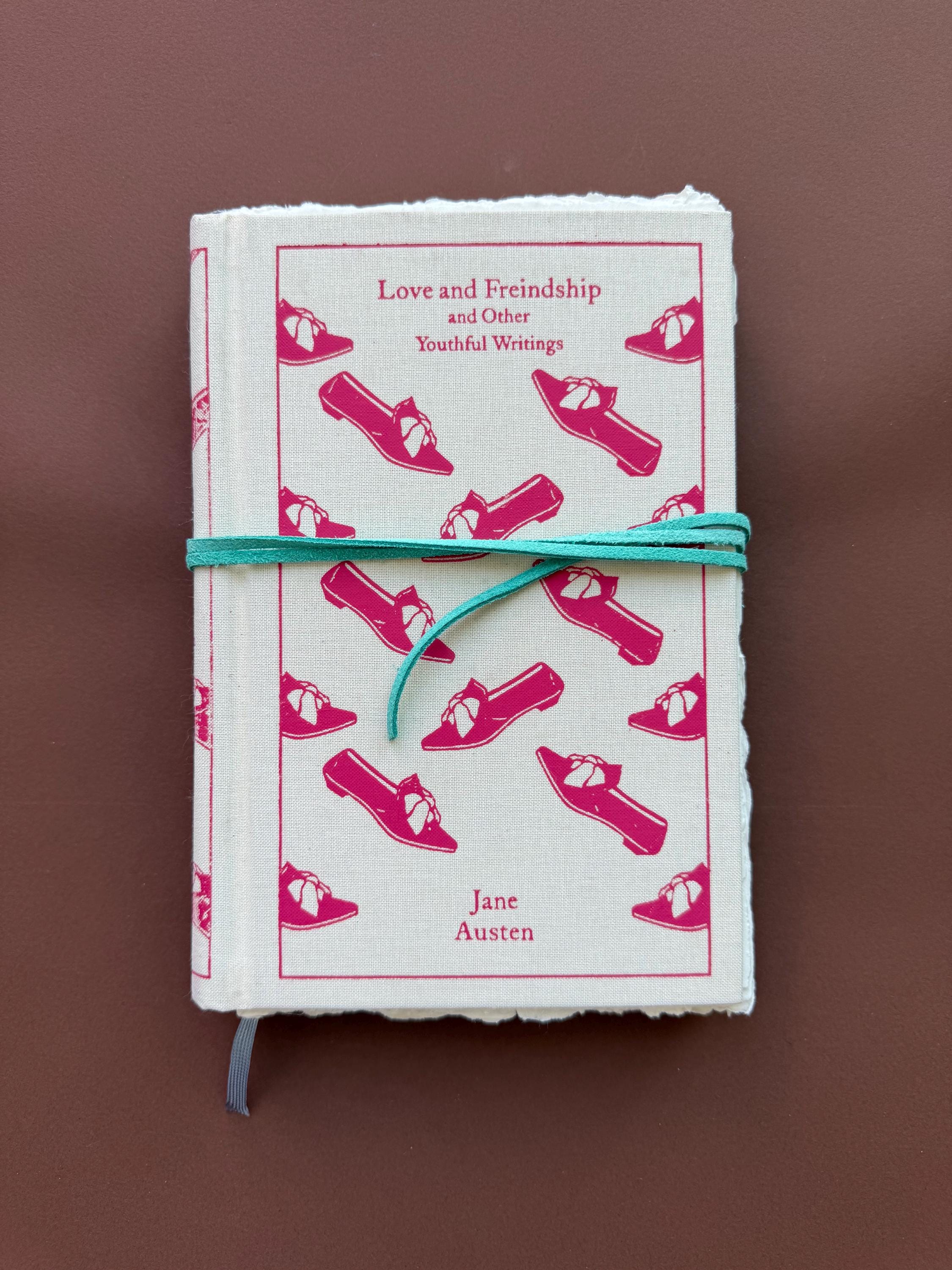 Handmade Watercolor Journal made from a reclaimed book