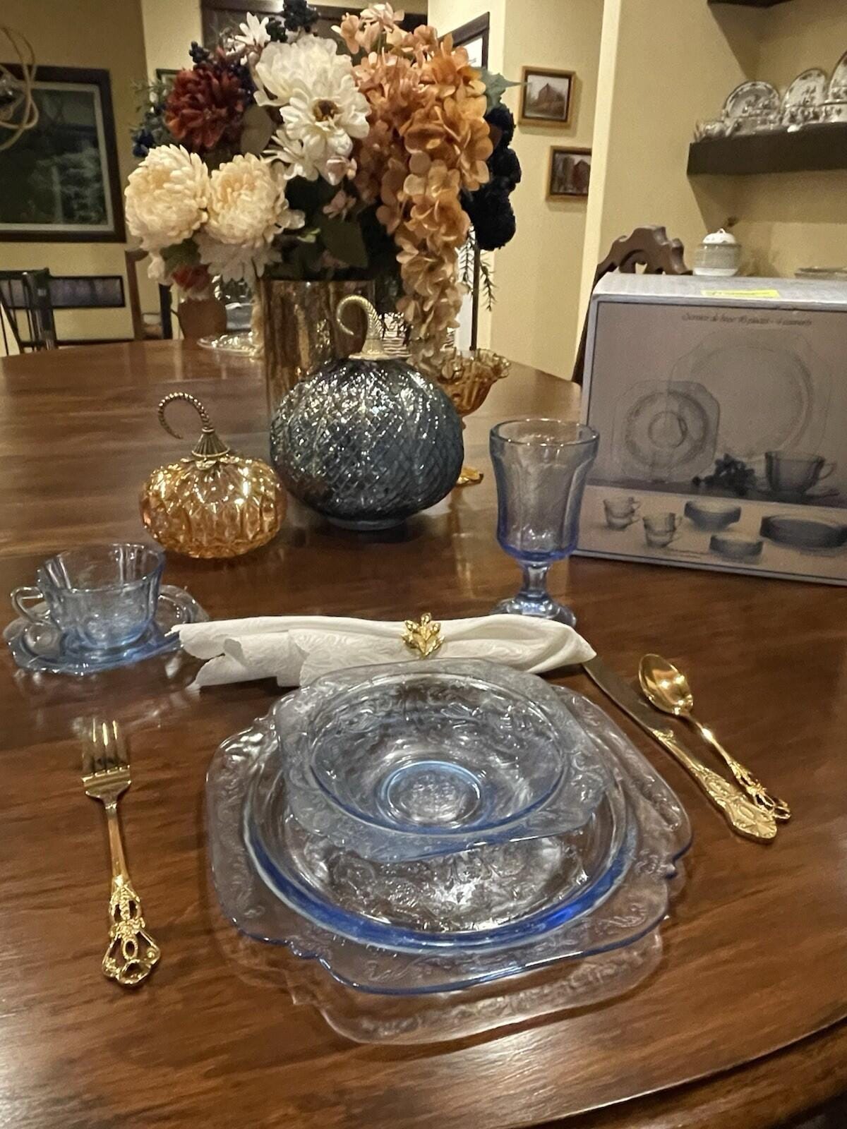 ビンテージ　フェデラル(検)　3コンパートメント　デプレッショングラス ２ Depression glass - Etsy 日本