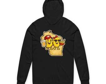 Funny Wisconsin Cheese Curd Hoodie