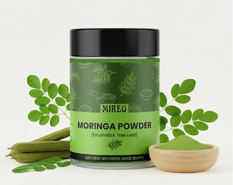 Moringa Leaf Powder (Moringa oleifera) 1lb (16oz)
