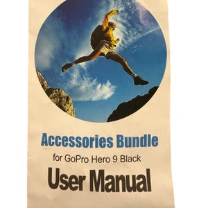 GoPro Hero 9 Black Accessory Bundle, 14 Piece Kit, Waterproof Chest Strap NWT image 1