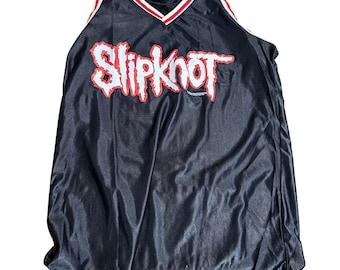 Slipknot Vintage Deadstock 1999 Basketball Jersey, Blue Grape, Y2K 90s, Size 2XL