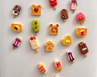 Mini Fridge Magnets | Food Mangets