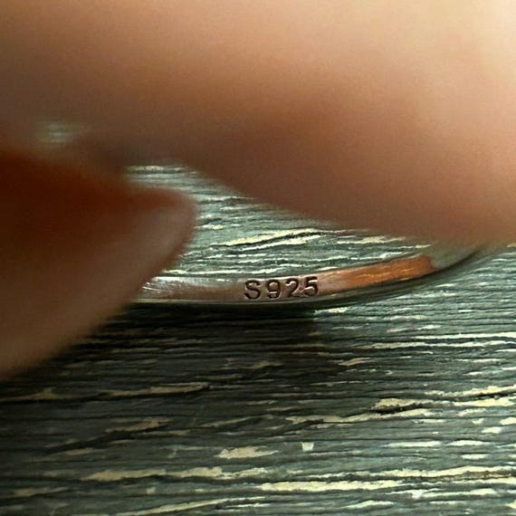 Sterling Silver Ring Autism Support Infinity Dain… - image 4