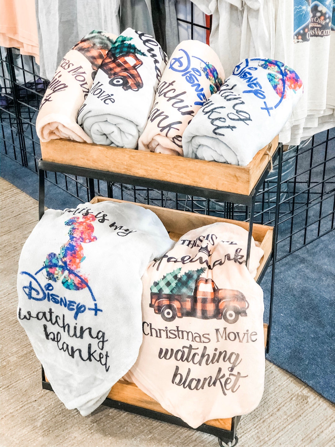 This is My Disney Plus Watching Blanket / Grandma Mom Gift / This is My