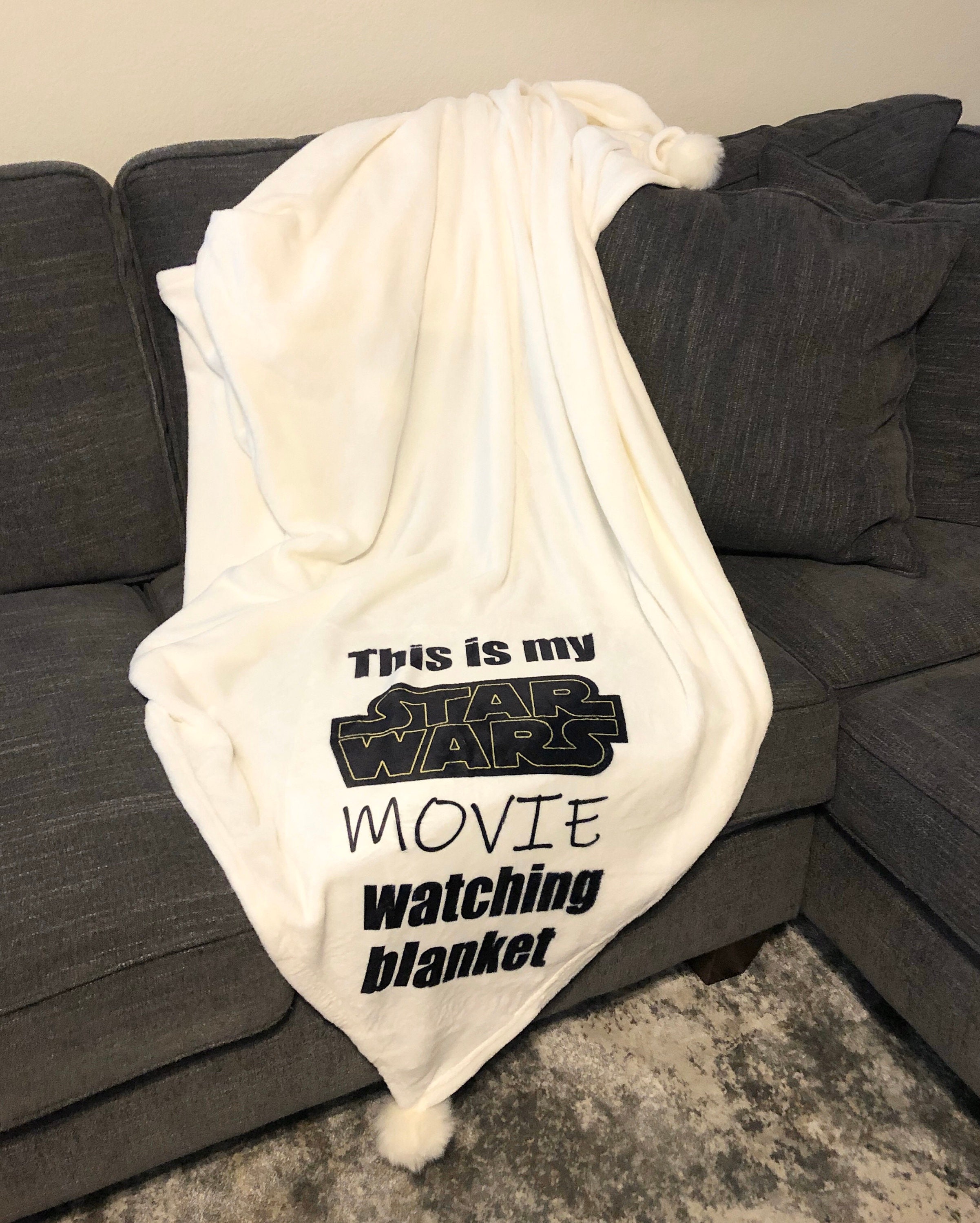 This is My Disney Plus Watching Blanket / Grandma Mom gift / Etsy Polska