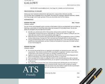 Studenten Lebenslauf Vorlage | Kein Erfahrungs Lebenslauf | ATS Optimiertes Word & Google Docs mit Anschreiben