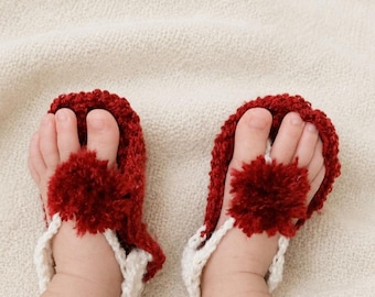 Crochet Baby Sandals Pattern PDF | Easy Newborn Sandals Tutorial | Baby Booties Crochet Pattern | Instant Download