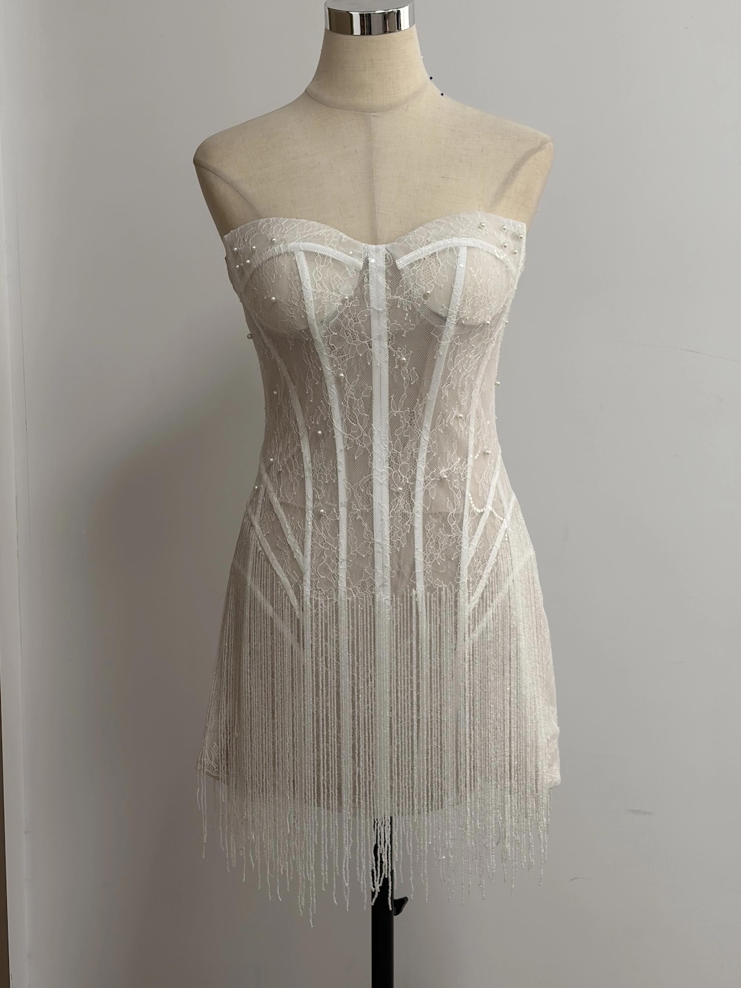 white satin maxi dress Lace – self-portrait Champagne Adora Design 3230 Size:15.0 upload-20231108
