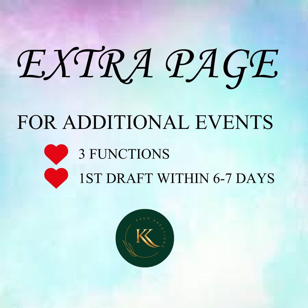 Extra Animated 3 Pages Add On - Etsy