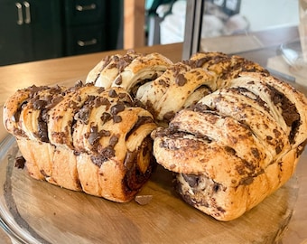 Chocolate Croissant Pull Apart Loafs - Pack of 5