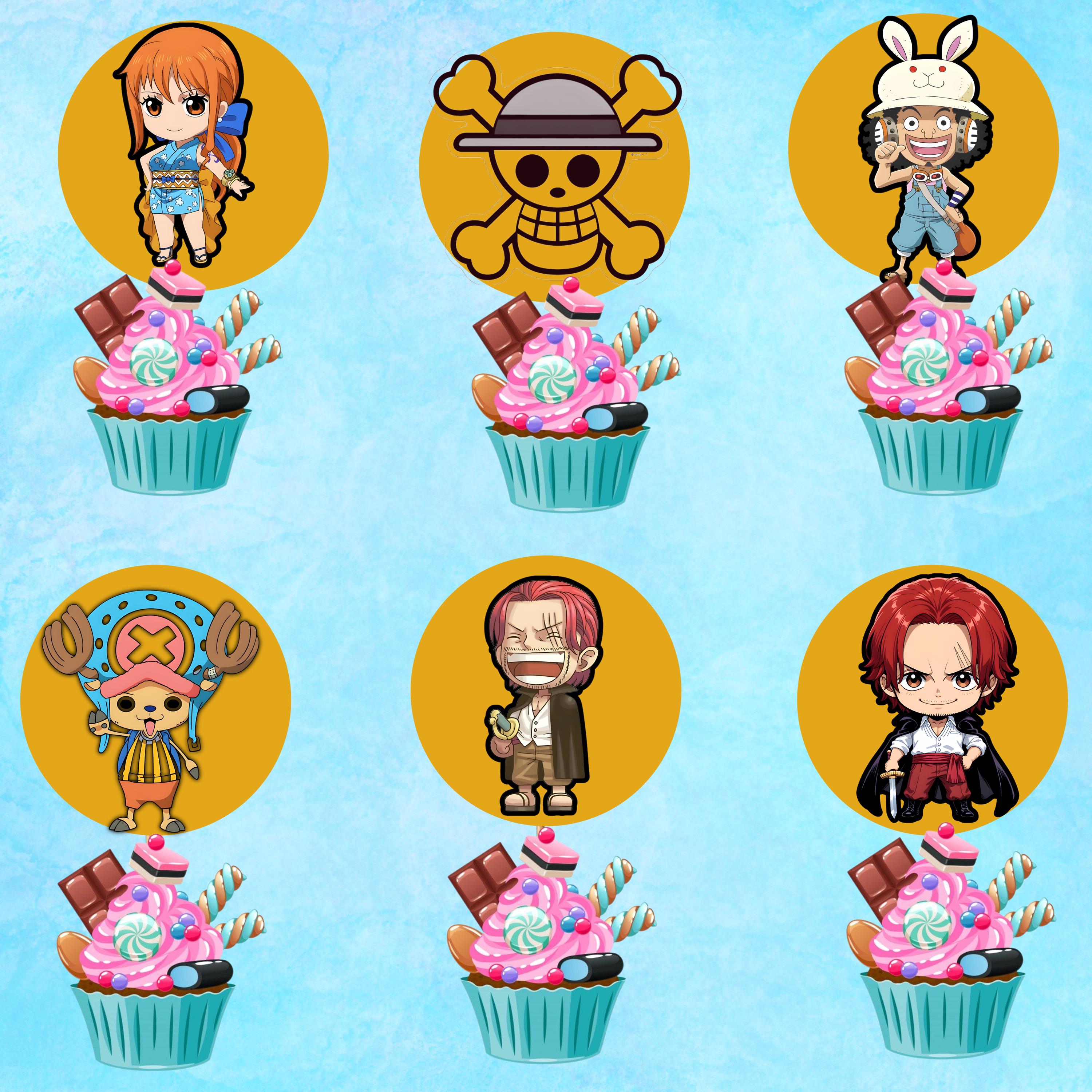 One piece anime cake topper - Etsy 日本