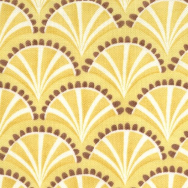 Kate Spain Fandango Castanet Print in Gold........ 1 Yard